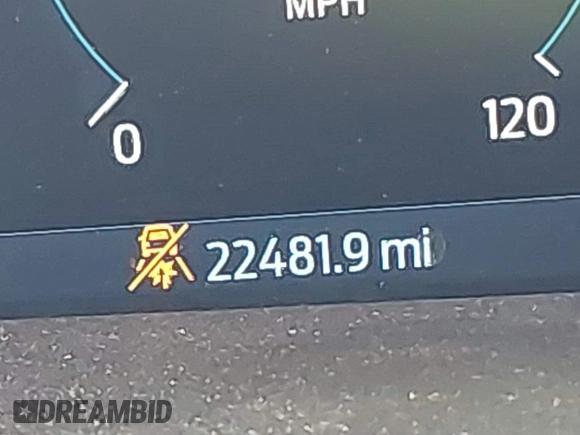 2023 Ford F-150 Lightning Pro with VIN 1FTVW1EL6PWG30061, listed as a IAAI auction lot 42362295 with 22,481 mi miles and . Bid and sale history available at DreamBid. Image 15.