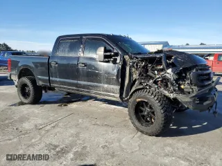2020 Ford Super Duty F-250 SRW XL with VIN 1FT7W2BT3LEC16075, listed as a Copart auction lot 42344515 with 0 mi miles and Salvage Title. Bid and sale history available at carsss.com. Image 4.