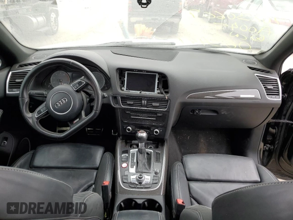 2017 Audi SQ5 Premium Plus with VIN WA1CCAFP4HA063441, listed as a Copart auction lot 57372523 with 104,066 mi miles. Bid and sale history available at carsss.com. Image 8.