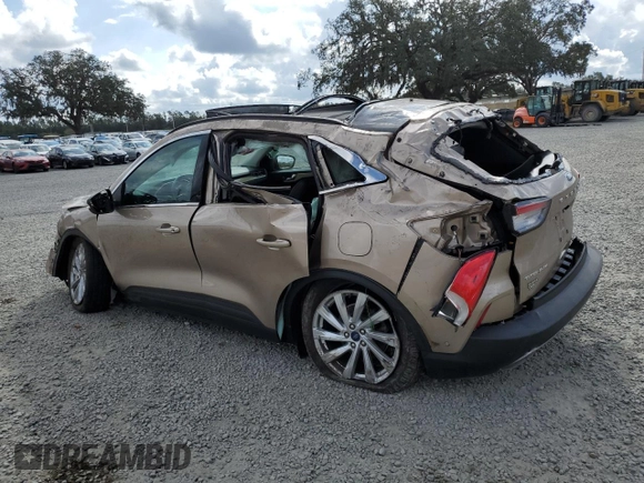 2021 Ford Escape Titanium Hybrid z VIN 1FMCU0DZXMUB05228, wystawiony jako Copart lot #44167735 z przebiegiem Nie podano mil oraz Nie do naprawy • Non repairable. Historia ofert i sprzedaży dostępna na DreamBid. Obrazek 2.