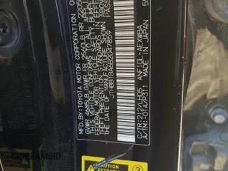 2011 Lexus HS 250h with VIN JTHBB1BA6B2047859, listed as a Copart auction lot 78943004 with 215,525 mi miles and Salvage Title. Bid and sale history available at carsss.com. Image 12.
