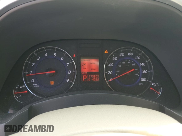 2010 Infiniti FX with VIN JN8AS1MW3AM856815, listed as a Copart auction lot 88151065 with 173,803 mi miles and Salvage title. Bid and sale history available at DreamBid. Image 9.