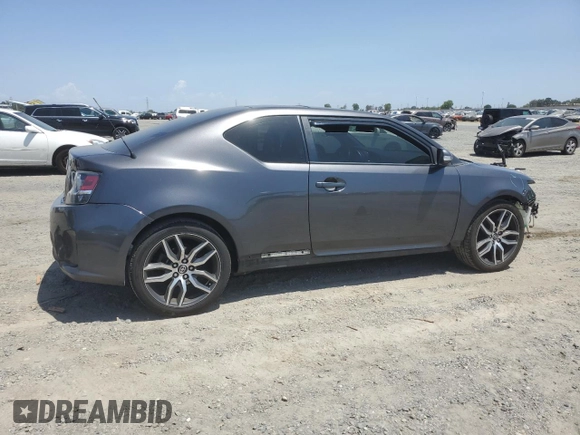 2015 Scion tC z VIN JTKJF5C76FJ010813, wystawiony jako Copart lot #58987575 z przebiegiem 108 709 mil mil oraz Szkoda całkowita • Salvage title. Historia ofert i sprzedaży dostępna na DreamBid. Obrazek 3.