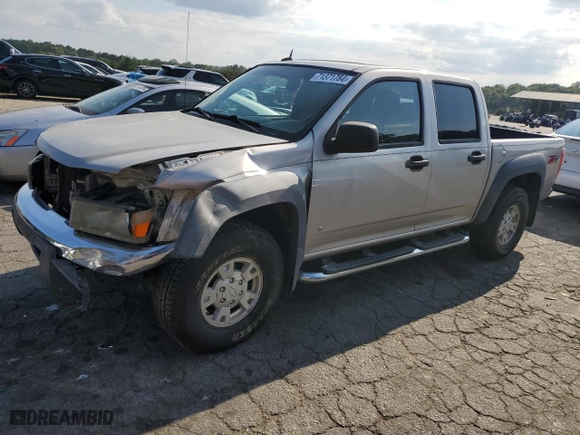 2006 Chevrolet Colorado LT w/3LT with VIN 1GCDS136068333083, listed as a Copart auction lot 71371784 with 37,085 mi miles and Salvage Title. Bid and sale history available at carsss.com. Image 1.
