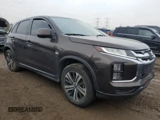 2020 Mitsubishi Outlander Sport ES 2.0 with VIN JA4AR3AU3LU009859, listed as a Copart auction lot 81838394 with 88,814 mi miles and Salvage Title. Bid and sale history available at carsss.com. Image 4.