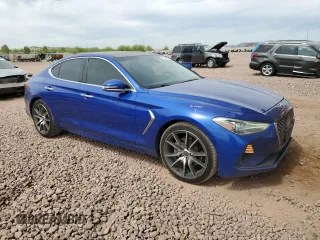 2020 Genesis G70 2.0T with VIN KMTG44LA6LU048650, listed as a Copart auction lot 59025025 with 174,215 mi miles and Salvage title. Bid and sale history available at DreamBid. Image 4.