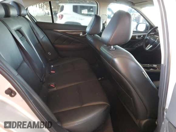 2018 Infiniti Q50 3.0t LUXE with VIN JN1EV7AR5JM441830, listed as a Copart auction lot 54801065 with 126,555 mi miles and Clean Title. Bid and sale history available at carsss.com. Image 10.