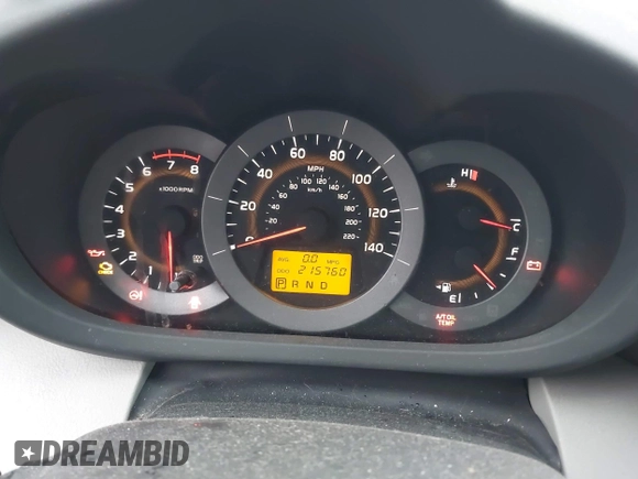 2011 Toyota RAV4 Ltd with VIN 2T3DF4DV7BW086967, listed as a IAAI auction lot 41795638 with 215,760 mi miles. Bid and sale history available at carsss.com. Image 15.
