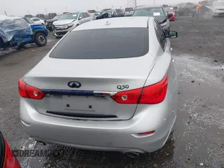 2014 Infiniti Q50 Premium with VIN JN1BV7AP3EM674645, listed as a IAAI auction lot 41941054 with 77,270 mi miles. Bid and sale history available at carsss.com. Image 16.
