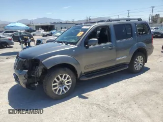 2008 Nissan Pathfinder SE with VIN 5N1BR18A98C607909, listed as a Copart auction lot 64110055 with Not provided miles and Salvage title. Bid and sale history available at DreamBid. Image 1.