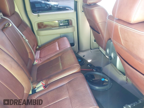2010 Ford F-150 XL with VIN 1FTFW1EV7AKC34838, listed as a IAAI auction lot 41962185 with 141,456 mi miles. Bid and sale history available at carsss.com. Image 8.