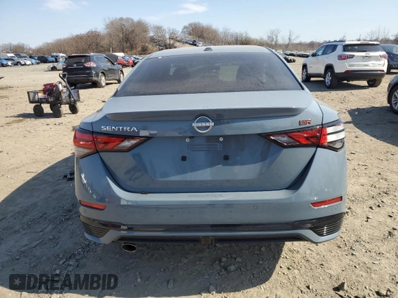 2024 Nissan Sentra SR z VIN 3N1AB8DV4RY254593, wystawiony jako Copart lot #48984625 z przebiegiem 17 020 mil mil oraz Szkoda całkowita • Salvage title. Historia ofert i sprzedaży dostępna na DreamBid. Obrazek 6.