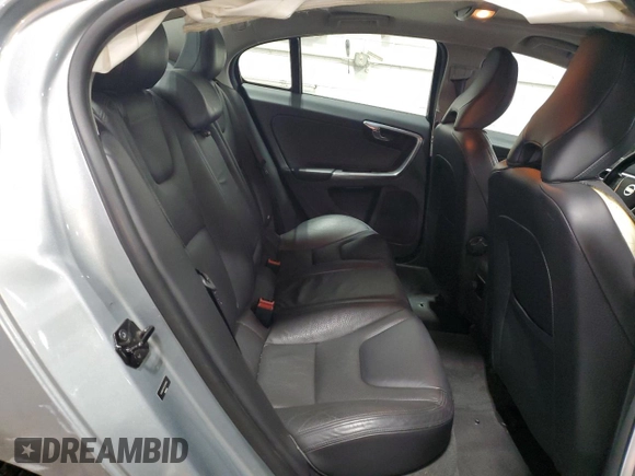 2012 Volvo S60 T6 with VIN YV1902FH7C2134944, listed as a Copart auction lot 48539105 with 136,423 mi miles and Salvage Title. Bid and sale history available at carsss.com. Image 10.