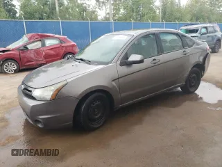2010 Ford Focus SES with VIN 1FAHP3GN1AW244391, listed as a Copart auction lot 72893804 with Not Provided miles and Salvage Title. Bid and sale history available at carsss.com. Image 1.