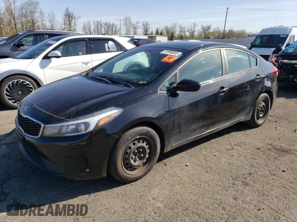 2017 Kia Forte LX with VIN 3KPFK4A78HE031412, listed as a Copart auction lot 51999855 with 0 mi miles and Clean Title. Bid and sale history available at carsss.com. Image 1.