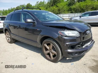 2013 Audi Q7 S line Prestige with VIN WA1DGAFE4DD001201, listed as a Copart auction lot 54495105 with 145,557 mi miles and Clean title. Bid and sale history available at DreamBid. Image 4.