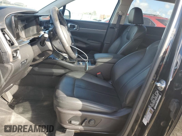 2022 Kia Sorento S with VIN 5XYRL4LC2NG079569, listed as a Copart auction lot 44758485 with 51,060 mi miles and Salvage Title. Bid and sale history available at carsss.com. Image 7.