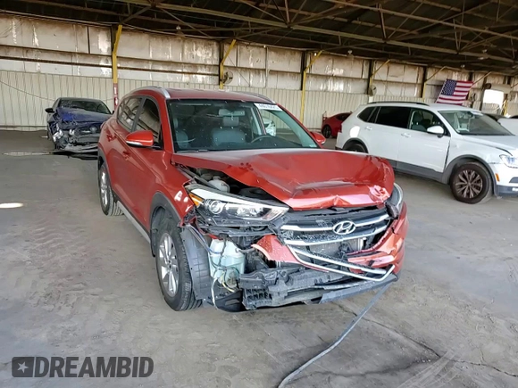 2018 Hyundai Tucson SEL Plus with VIN KM8J33A49JU605252, listed as a Copart auction lot 44616425 with 58,721 mi miles and Salvage Title. Bid and sale history available at carsss.com. Image 10.