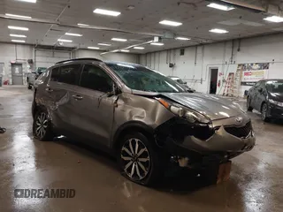 2019 Kia Sportage EX with VIN KNDPNCACXK7550830, listed as a IAAI auction lot 42273807 with 63,645 mi miles and . Bid and sale history available at DreamBid. Image 1.