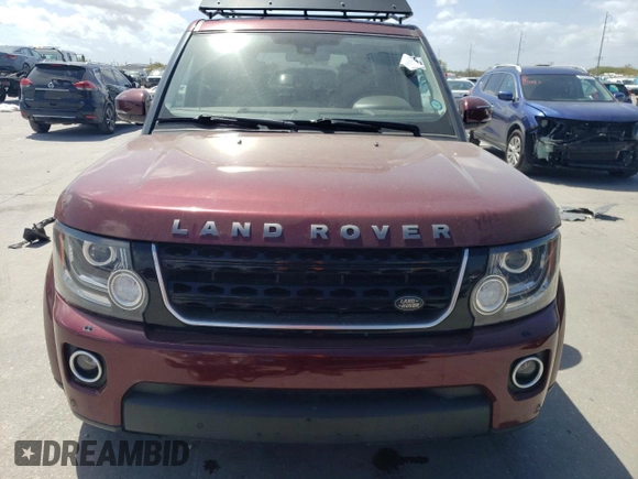 2016 Land Rover LR4 HSE with VIN SALAG2V69GA800821, listed as a Copart auction lot 49804315 with 79,862 mi miles and Salvage Title. Bid and sale history available at DreamBid. Image 5.