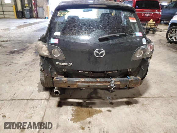 2009 Mazda 3 S Touring with VIN JM1BK343491246145, listed as a Copart auction lot 47829095 with 146,040 mi miles and Salvage Title. Bid and sale history available at DreamBid. Image 6.