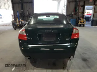 2003 Audi A4 1.8T with VIN WAULC68E63A173993, listed as a Copart auction lot 77176674 with 96,639 mi miles and Salvage Title. Bid and sale history available at carsss.com. Image 6.