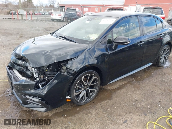 2020 Toyota Corolla SE with VIN JTDS4RCEXLJ040738, listed as a IAAI auction lot 41717706 with 71,194 mi miles and . Bid and sale history available at DreamBid. Image 17.