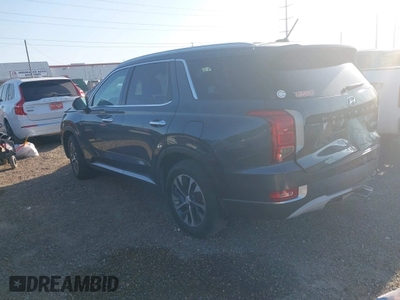 2021 Hyundai Palisade SEL z VIN KM8R24HE1MU194945, wystawiony jako IAAI lot #41987070 z przebiegiem 77 331 mil mil oraz . Historia ofert i sprzedaży dostępna na DreamBid. Obrazek 3.