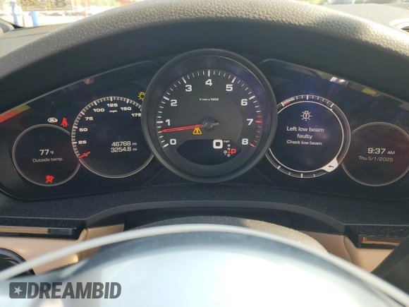 2021 Porsche Cayenne z VIN WP1AA2AY2MDA04727, wystawiony jako Copart lot #55066535 z przebiegiem 46 768 mil mil oraz Szkoda całkowita • Salvage title. Historia ofert i sprzedaży dostępna na DreamBid. Obrazek 9.
