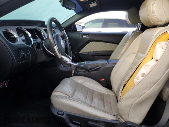 2012 Ford Mustang GT Premium with VIN 1ZVBP8CF6C5271586, listed as a Copart auction lot 83878894 with 101,016 mi miles and Salvage Title. Bid and sale history available at DreamBid. Image 7.