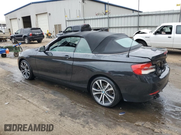 2018 BMW 2 Series 230i xDrive with VIN WBA2K1C53JVD41302, listed as a Copart auction lot 79075064 with 0 mi miles and Salvage Title. Bid and sale history available at carsss.com. Image 2.