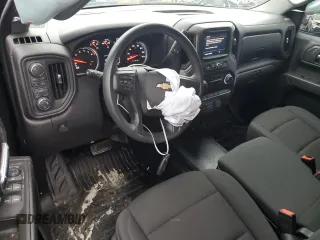 2024 Chevrolet Silverado 1500 with VIN 3GCPDAEK8RG134170, listed as a Copart auction lot 49703665 with 10,643 mi miles and Salvage Title. Bid and sale history available at DreamBid. Image 8.