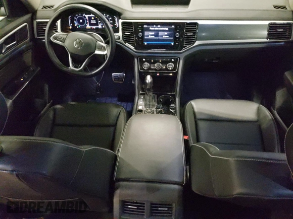 2023 Volkswagen Atlas SEL R-Line Black with VIN 1V2SR2CA7PC516507, listed as a Copart auction lot 51836145 with 29,291 mi miles and Salvage title. Bid and sale history available at DreamBid. Image 8.