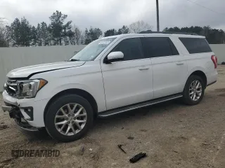 2020 Ford Expedition Max XLT with VIN 1FMJK1HT4LEA49126, listed as a Copart auction lot 44147455 with 104,949 mi miles and Salvage Title. Bid and sale history available at DreamBid. Image 1.