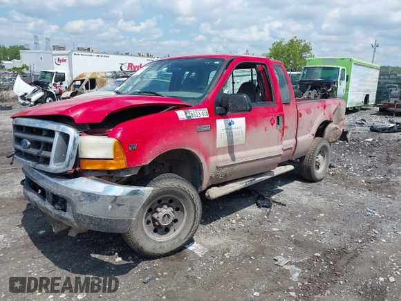 2000 Ford F-250 XL with VIN 1FTNX21L9YED56676, listed as a IAAI auction lot 42390087 with 186,715 mi miles and . Bid and sale history available at DreamBid. Image 2.