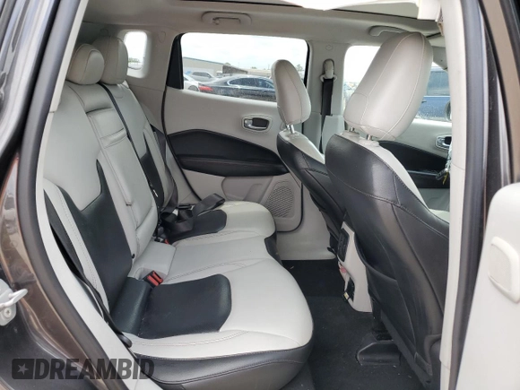 2018 Jeep Compass Limited with VIN 3C4NJCCB2JT204109, listed as a Copart auction lot 53953215 with 94,566 mi miles and Salvage Title. Bid and sale history available at carsss.com. Image 11.