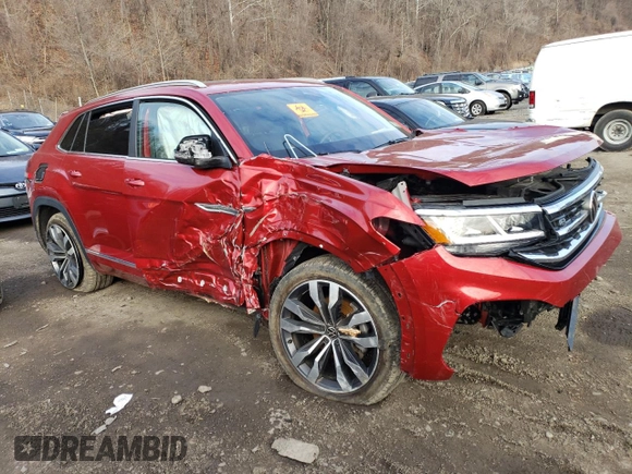 2021 Volkswagen Atlas SEL with VIN 1V2SE2CA8MC230107, listed as a Copart auction lot 36665393 with Not provided miles and . Bid and sale history available at DreamBid. Image 4.