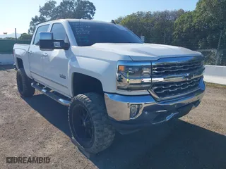 2017 Chevrolet Silverado 1500 LTZ with VIN 3GCUKSEC2HG208978, listed as a IAAI auction lot 41336537 with 1 mi miles. Bid and sale history available at carsss.com. Image 1.