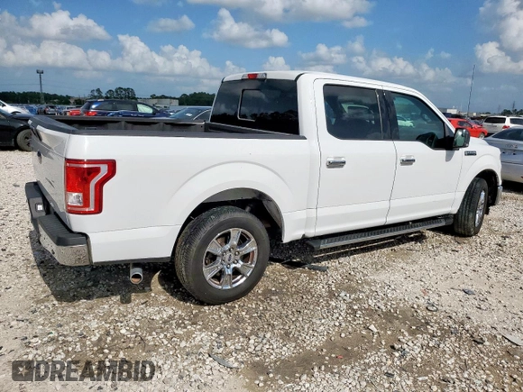 2017 Ford F-150 XL with VIN 1FTEW1C80HFB77877, listed as a Copart auction lot 61271855 with 189,185 mi miles and Salvage title. Bid and sale history available at DreamBid. Image 3.