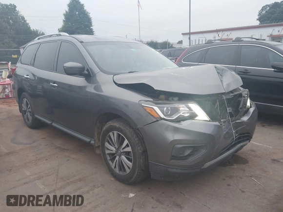 2019 Nissan Pathfinder SV with VIN 5N1DR2MN5KC633714, listed as a IAAI auction lot 42693523 with 123,674 mi miles and . Bid and sale history available at DreamBid. Image 13.