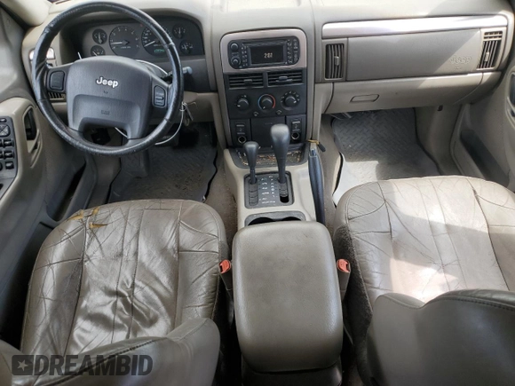 2002 Jeep Grand Cherokee with VIN 1J8GW48N42C183028, listed as a Copart auction lot 66677114 with 230,146 mi miles and Salvage title. Bid and sale history available at DreamBid. Image 8.