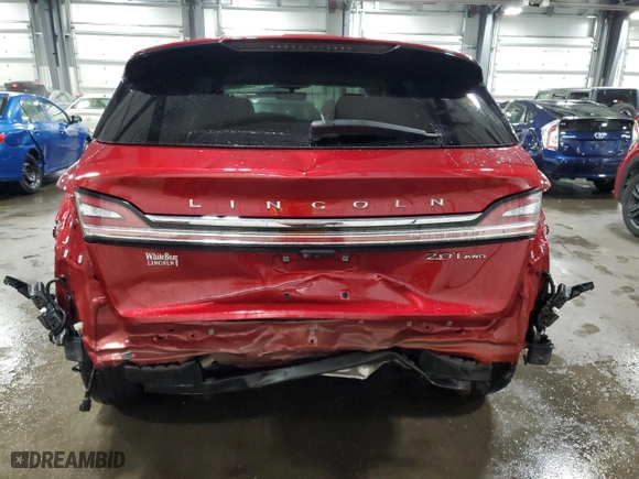 2019 Lincoln Nautilus Select with VIN 2LMPJ8K98KBL32470, listed as a Copart auction lot 68258003 with 33,175 mi miles. Bid and sale history available at carsss.com. Image 6.