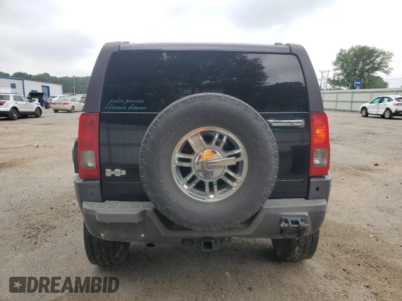 2007 Hummer H3 SUV z VIN 5GTDN13E478127046, wystawiony jako Copart lot #56410665 z przebiegiem 218 159 mil mil oraz Szkoda całkowita • Salvage title. Historia ofert i sprzedaży dostępna na DreamBid. Obrazek 6.