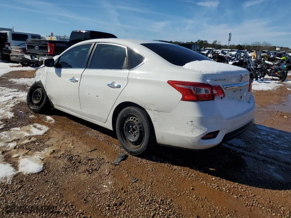 2017 Nissan Sentra S with VIN 3N1AB7APXHY354485, listed as a Copart auction lot 88576215 with 303,452 mi miles and Salvage Title. Bid and sale history available at carsss.com. Image 2.