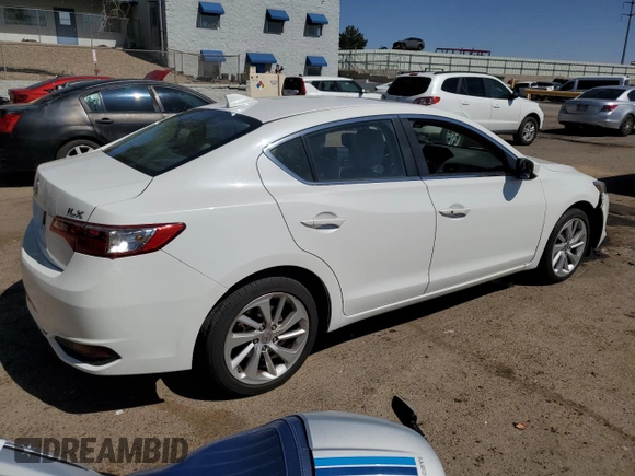 2017 Acura ILX Premium with VIN 19UDE2F7XHA009900, listed as a Copart auction lot 58033015 with 90,641 mi miles and Salvage title. Bid and sale history available at DreamBid. Image 3.