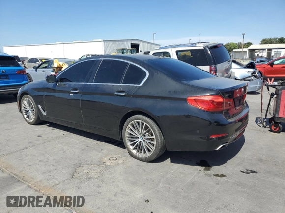 2017 BMW 5 Series 540i xDrive with VIN WBAJE7C36HWA03708, listed as a Copart auction lot 61983685 with 122,082 mi miles and Clean title. Bid and sale history available at DreamBid. Image 2.