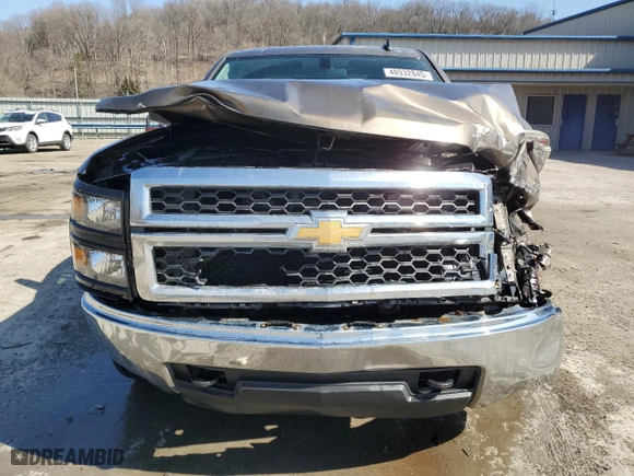 2015 Chevrolet Silverado 1500 Work Truck with VIN 1GCVKPEC5FZ323900, listed as a Copart auction lot 48932845 with 217,397 mi miles and Salvage Title. Bid and sale history available at carsss.com. Image 5.