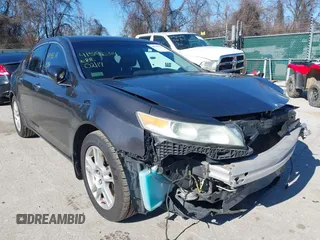 2009 Acura TL Tech with VIN 19UUA86539A018999, listed as a IAAI auction lot 41596314 with 145,302 mi miles. Bid and sale history available at carsss.com. Image 14.
