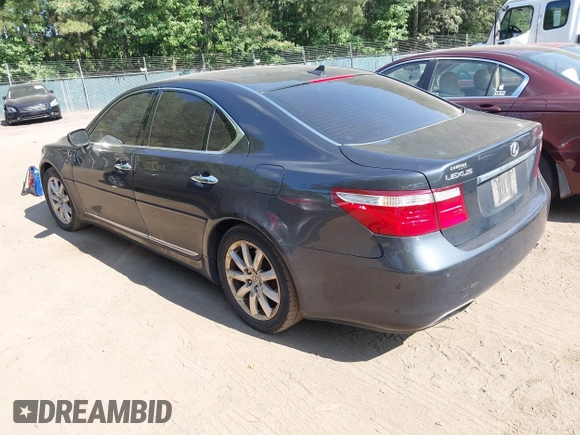 2008 Lexus LS 460 with VIN JTHBL46F485061741, listed as a IAAI auction lot 42631695 with 213,490 mi miles and . Bid and sale history available at DreamBid. Image 3.