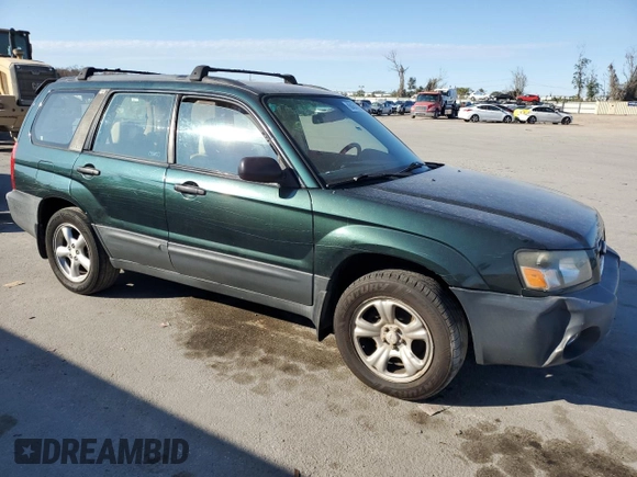 2003 Subaru Forester X with VIN JF1SG63613H710351, listed as a Copart auction lot 88454765 with 132,679 mi miles and Salvage Title. Bid and sale history available at DreamBid. Image 4.